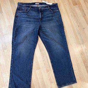 LOFT Jeans - NWT Straight Leg Mid Rise Size 18 Length Tall